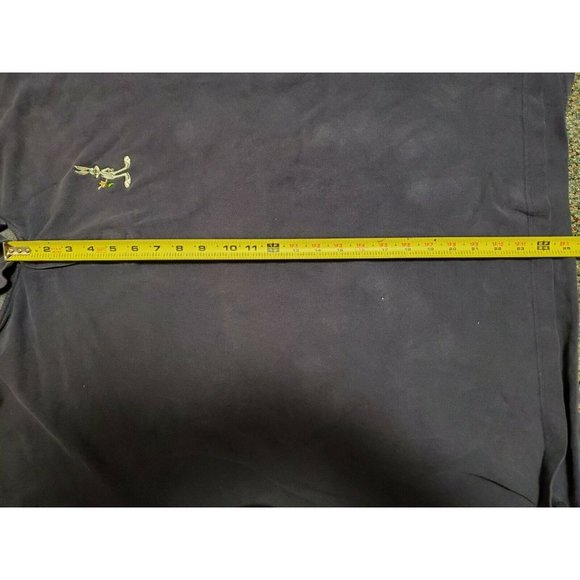 Vtg 2001 Warner Bros Mens XXL Bugs Bunny Whats Up Dad Navy Short Sleeve Polo 2XL - Picture 6 of 6